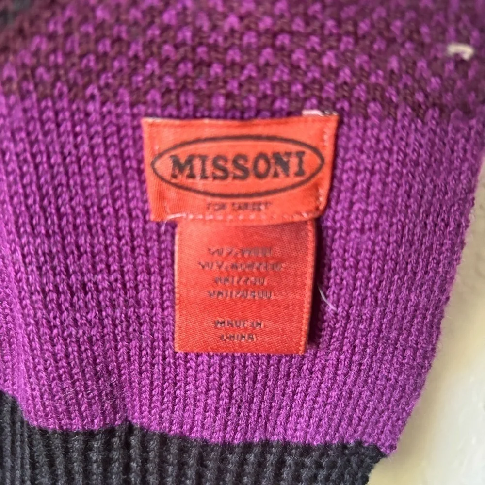 Missoni For Target | Women's Wool Blend Rectangle Scarf Purple Gray